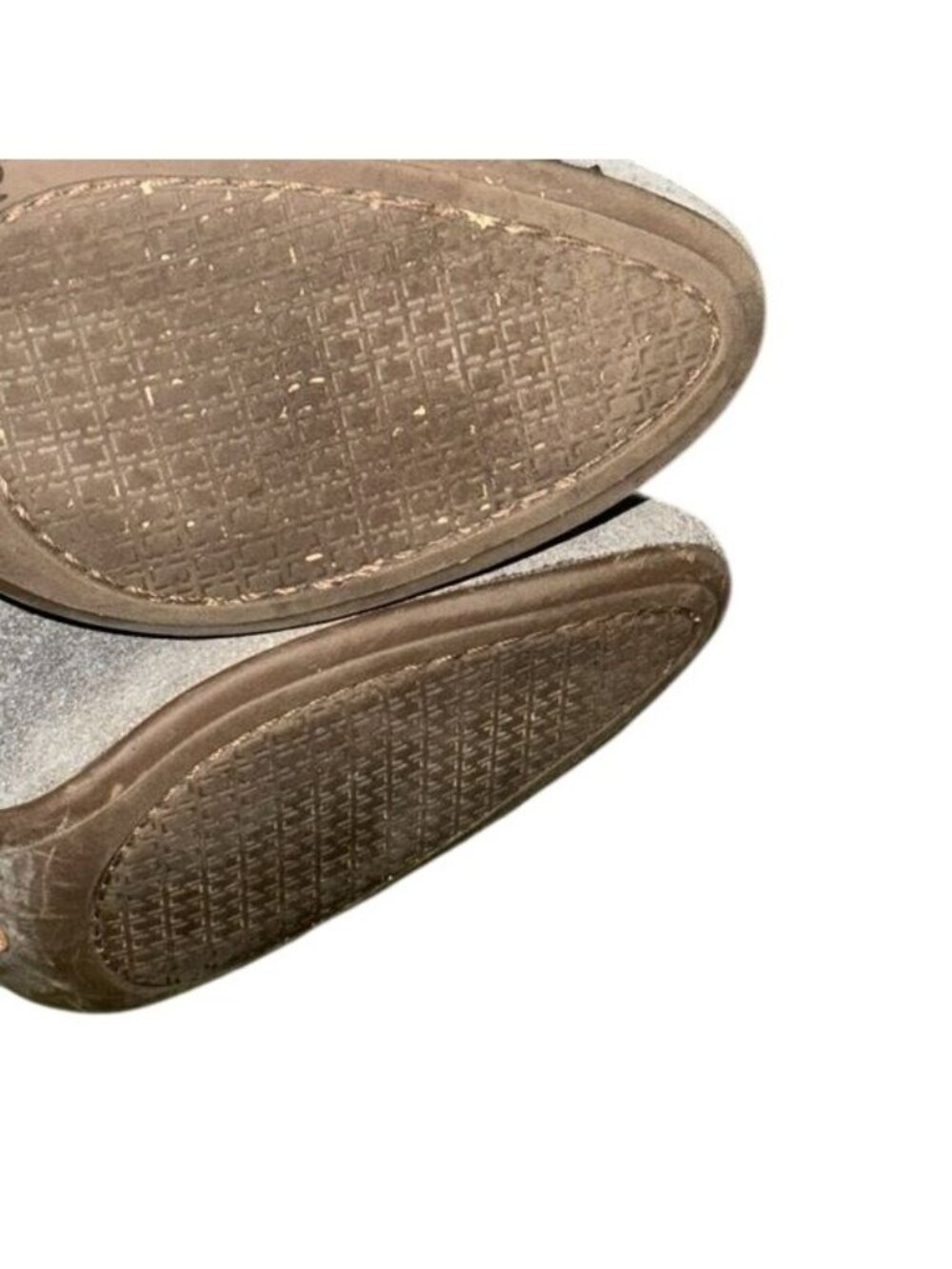 Gray Suede Ankle Boots With Block Heel & Stitch Detailing 8M Leather Upper Made - Picture 11 of 11
